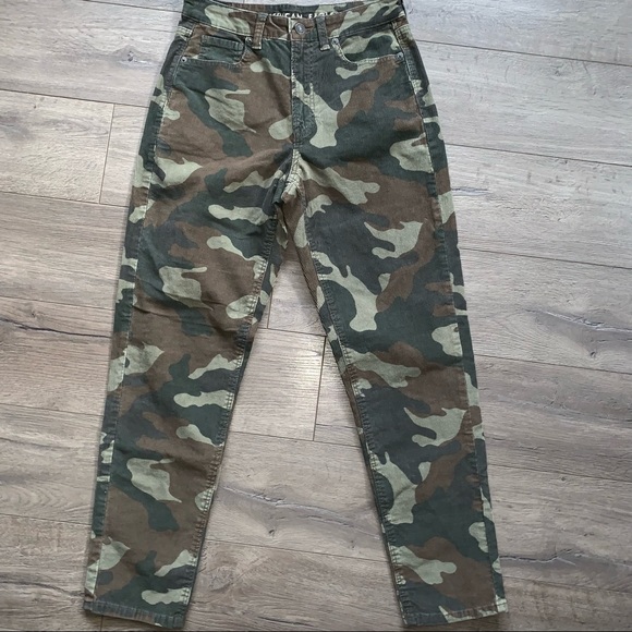 American Eagle Corduroy Mom Jeans - Picture 2 of 9